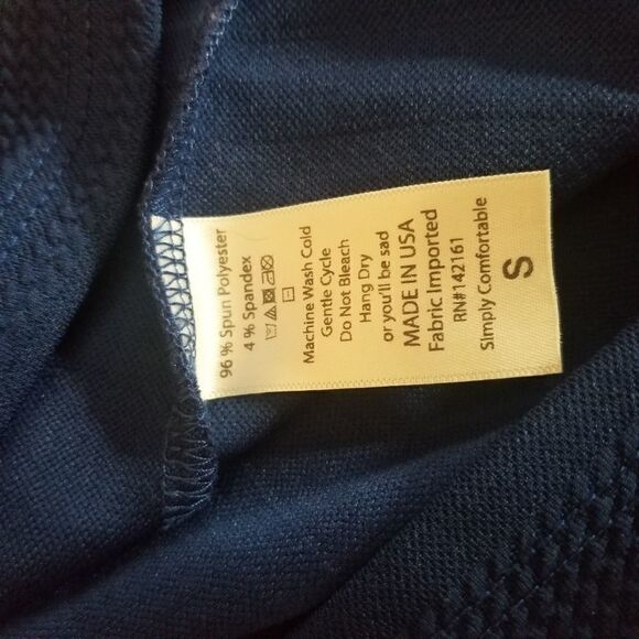 LuLaRoe Dark Blue Knit Skirt. Size S. - Picture 7 of 8